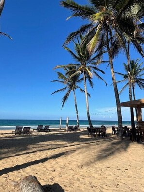 On the beach - Cozy Beach Front bungalow #1. Unspoiled Beach. (Punta Cana)