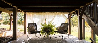 Book newly renovated entire first level.  Quiet country cottage.