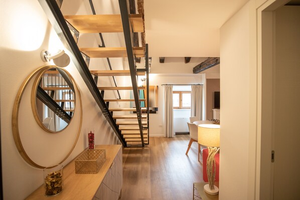 Duplex Suite With Square View | Living area