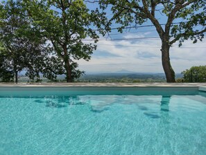 Piscina externa, piscina aquecida