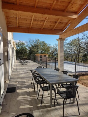 Opções para refeição ao ar livre