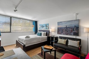 Appartamento | 1 camera, biancheria da letto di alta qualità, Wi-Fi