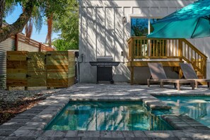 Beheizter Pool
