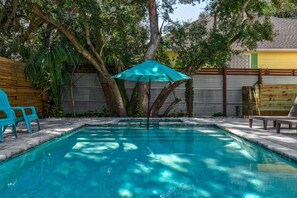 Una piscina climatizada