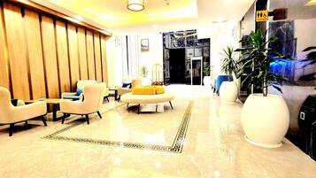 Sala de estar en el lobby