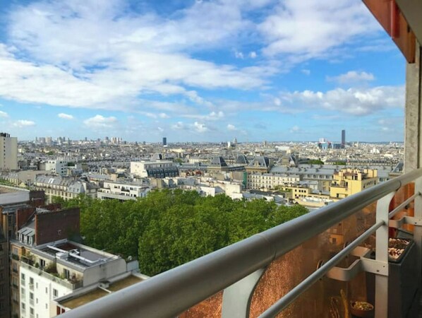 Property grounds - Large apartment with panoramic view and balcony. (Paris)