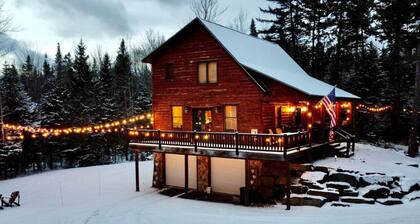 Secluded Cabin In the Maine Woods