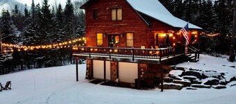 Secluded Cabin In the Maine Woods