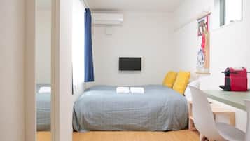 1 室のベッドルーム、デスク、アイロン / アイロン台、WiFi