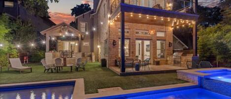 Una piscina climatizada