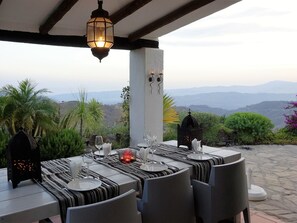 Udendørs spisemuligheder