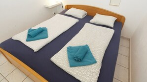 1 Schlafzimmer, Bügeleisen/Bügelbrett, kostenloses WLAN, Bettwäsche