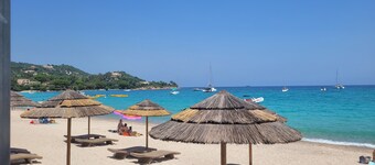 Waterfront villa prunete beach Cervione