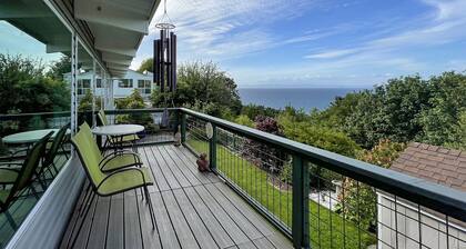 Strait view! Great location for hiking, biking, kayaking and whale watching.