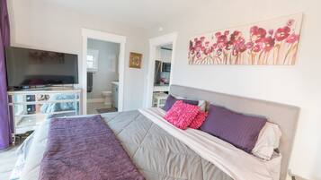 1 dormitorio, escritorio, wifi gratis y ropa de cama