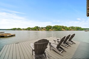 Terrace/patio - Canary Cottage Lakehouse on Jackson Lake (Mansfield)