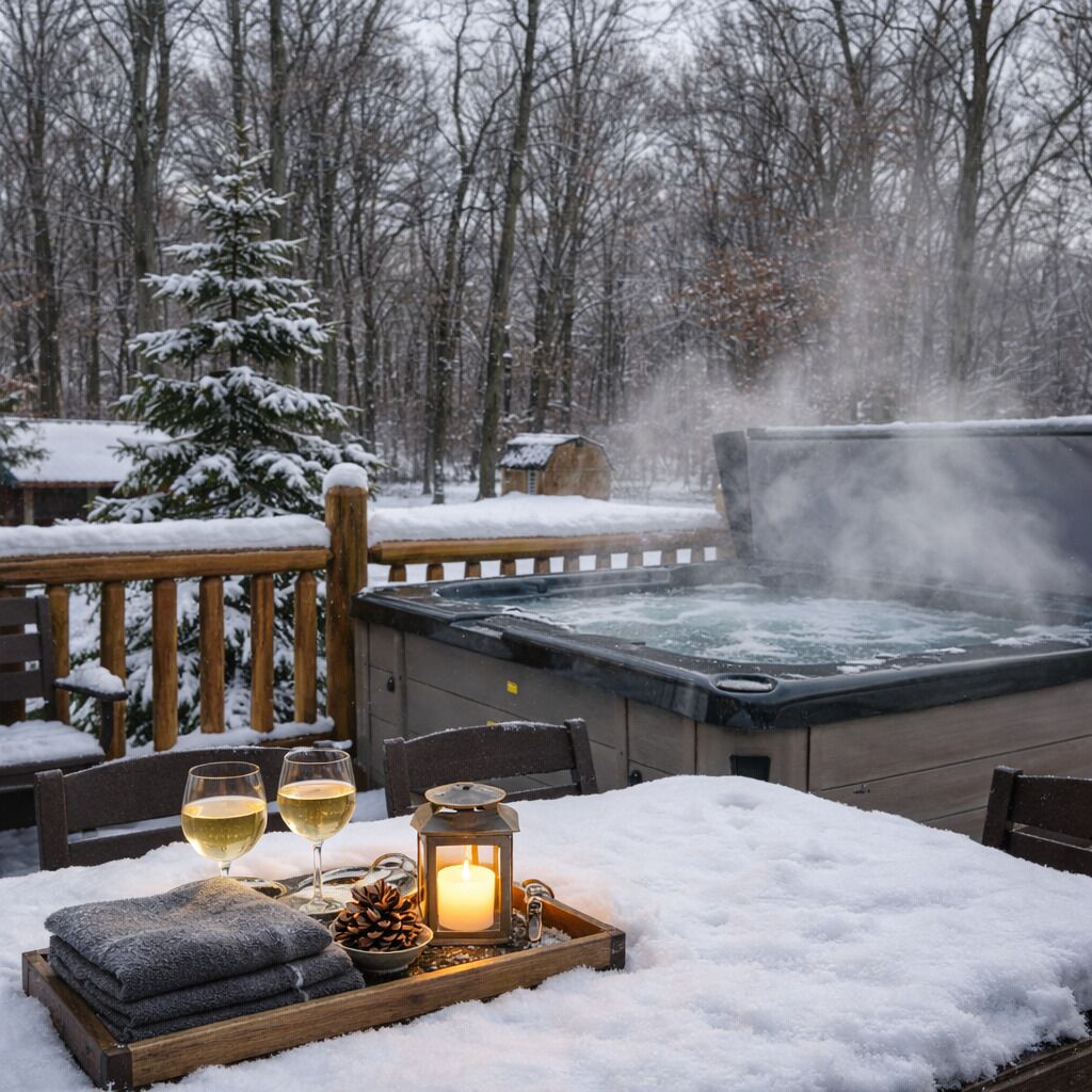 Outdoor spabad