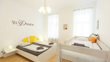 2 Schlafzimmer, Bügeleisen/Bügelbrett, kostenloses WLAN, Bettwäsche