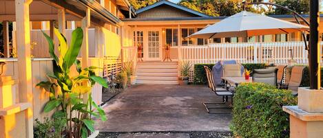 Restauration en plein air