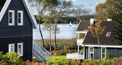 Ferienhaus „Fünen“ 111² für 6+2 Pers. im Schlosspark Bad Saarow, Sauna, Whirlpool und Kamin