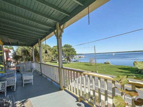 NEW! Riverfront Home with DOCK- South Historic District- Bring Your Boat!