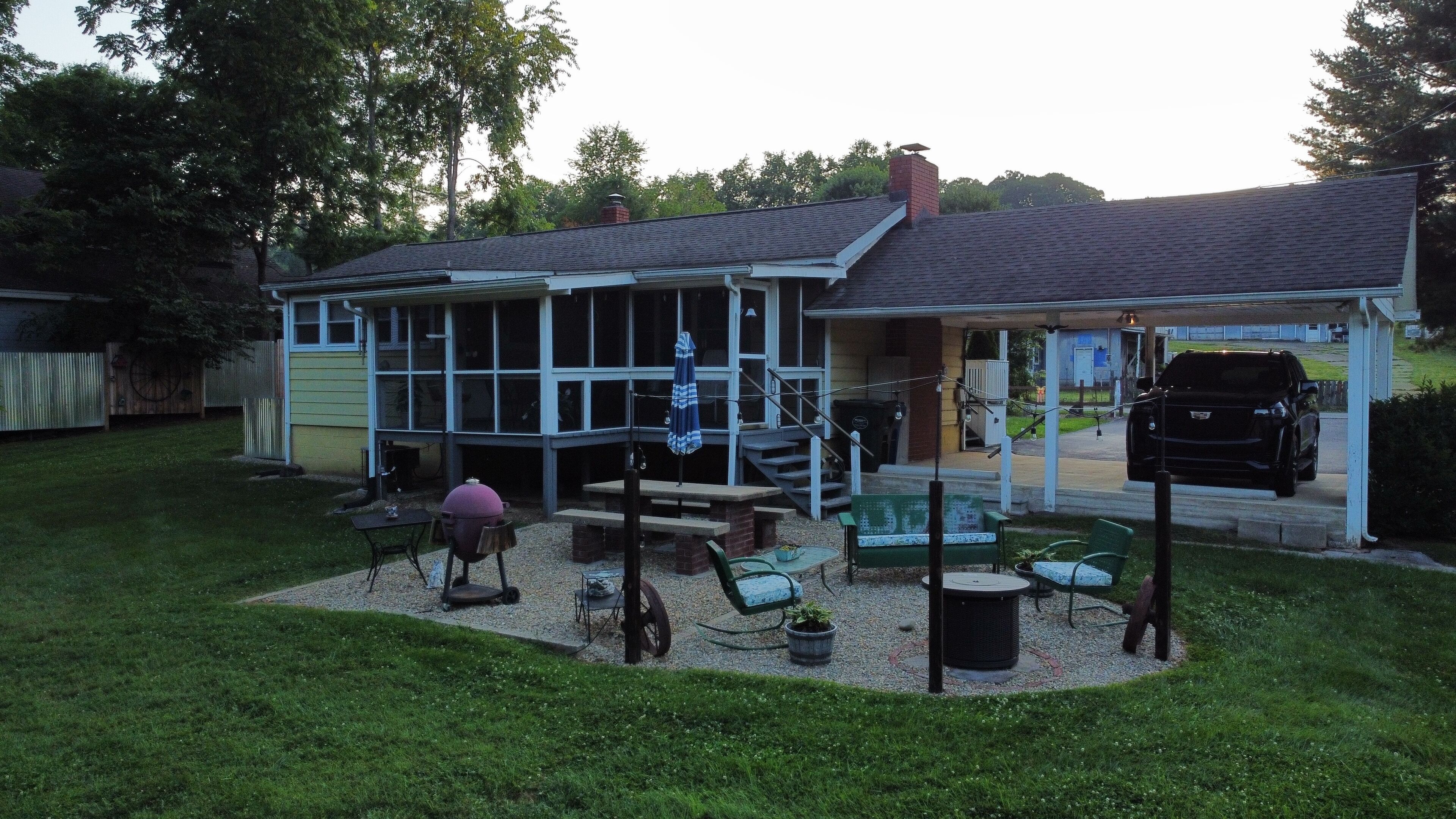 Restauration en plein air