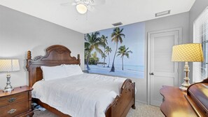 3 bedrooms, desk, iron/ironing board, free WiFi