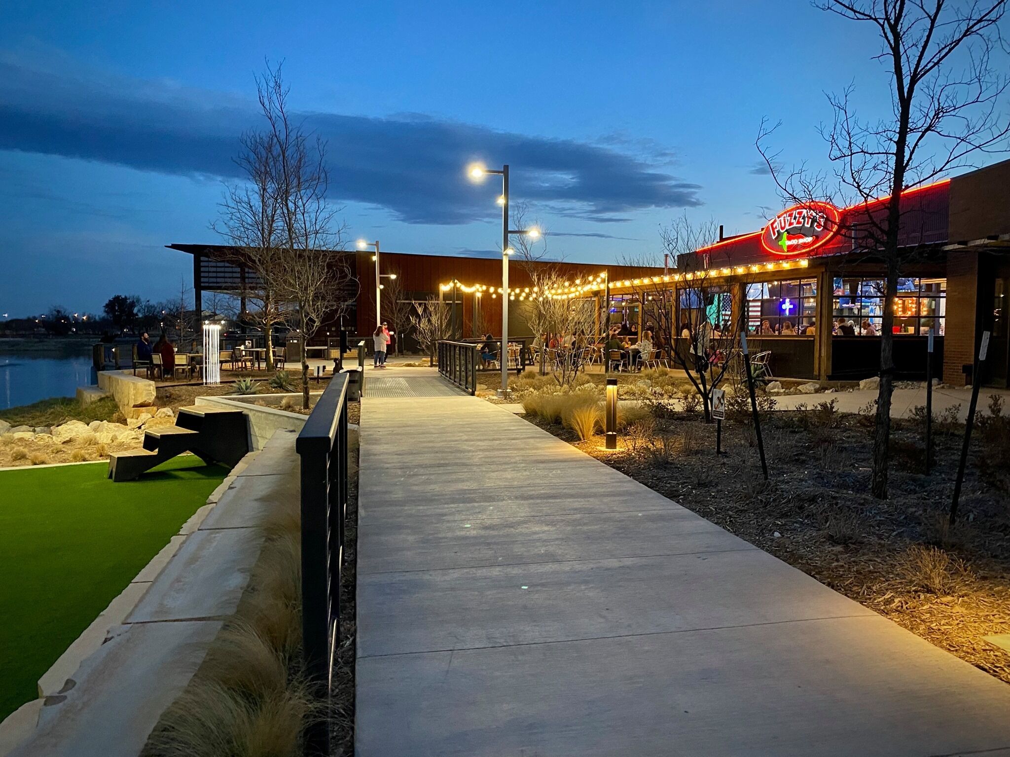 Overnattingsstedets uteområder