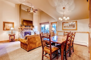 Condo, 1 Bedroom (with Murphy Bed) | Living area | 32-inch flat-screen TV with cable channels, TV