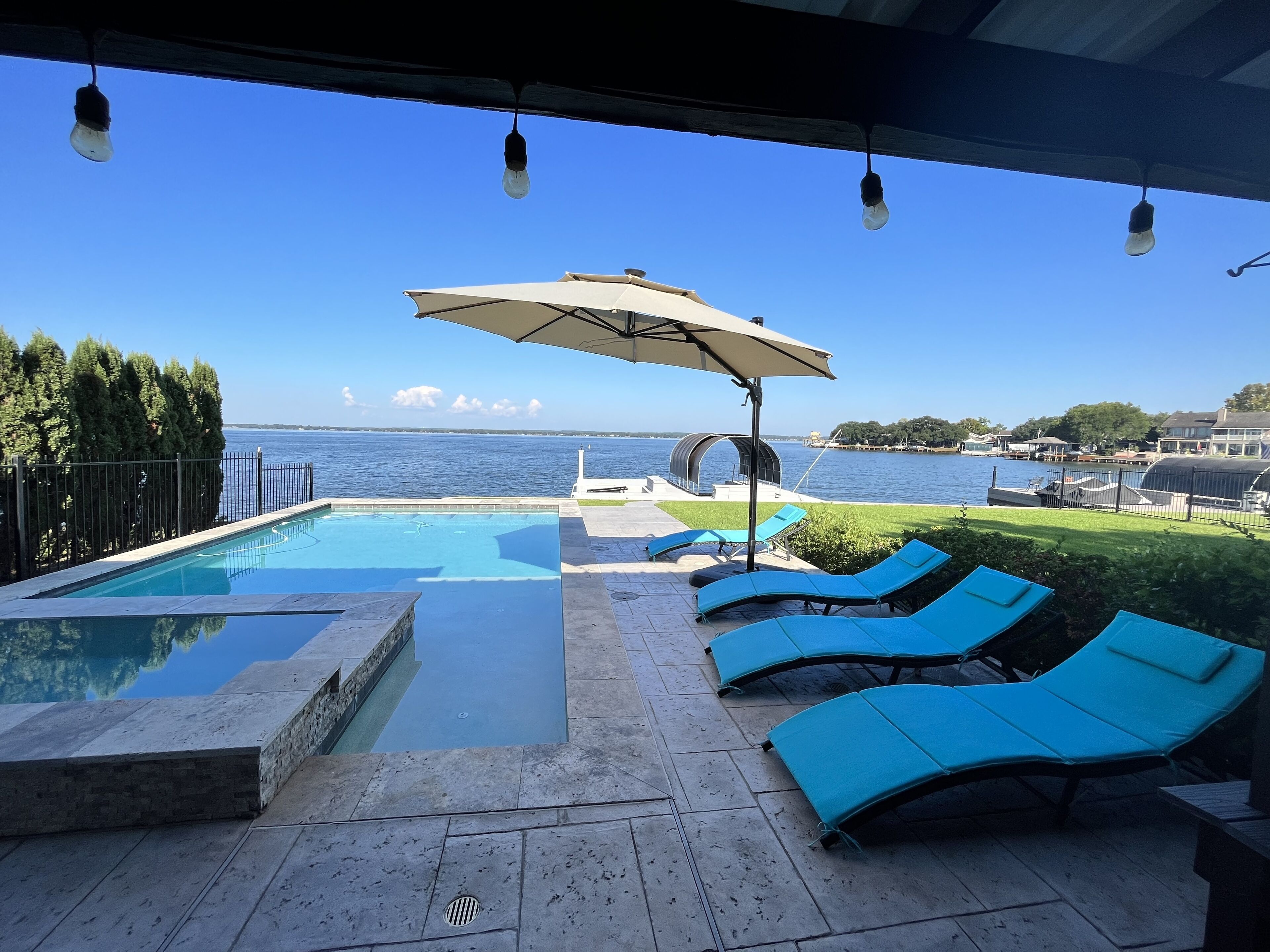 What A View!!   Open Water View with Private Pool & Spa.  Breathtaking Sunrise!!