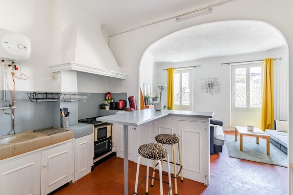 Basic Apartment, 1 King Bed with Sofa bed | Private kitchen