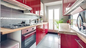 Eenvoudig appartement, 1 kingsize bed | Privékeuken