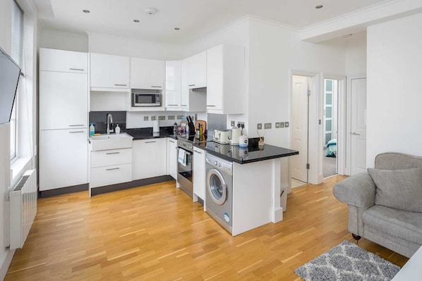 Appartement, 1 grand lit | Cuisine privée