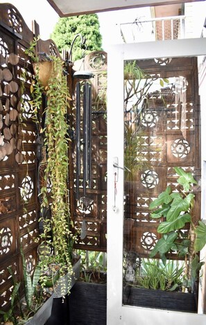 Leilighet – basic, 2 dobbeltsenger | Overnattingsstedets uteområder