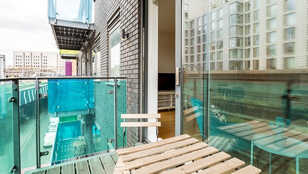 Basic Apartment, 2 Double Beds | Balcony - Tower Hill Residence VI (London)