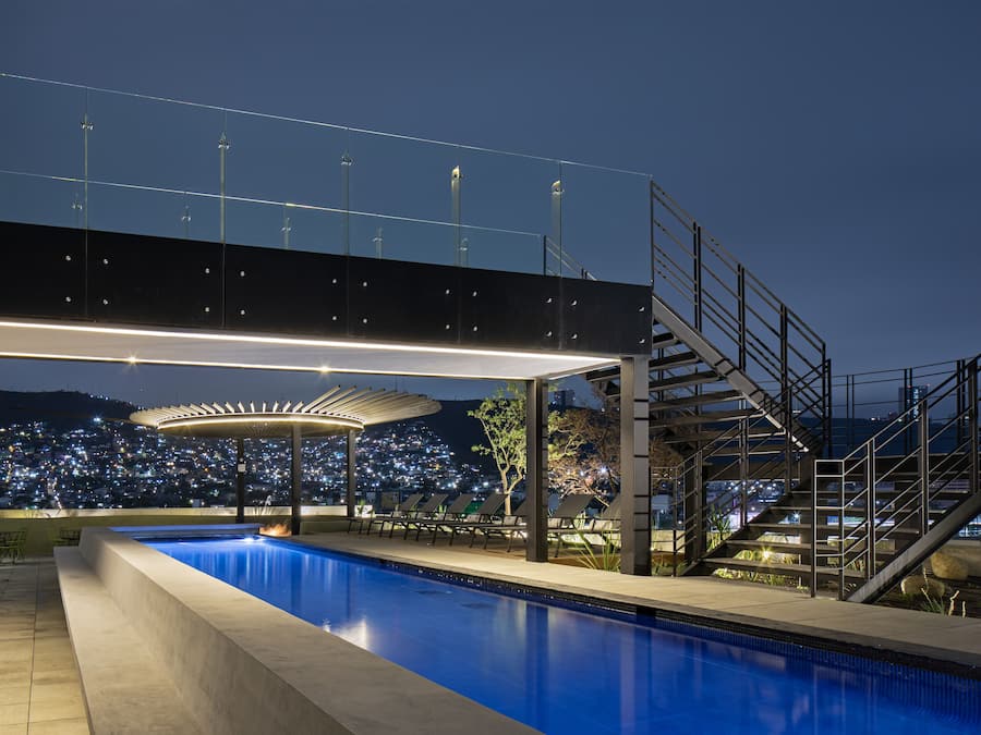 Alberca al aire libre