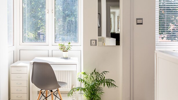 Apartamento básico, 2 camas dobles | Interior