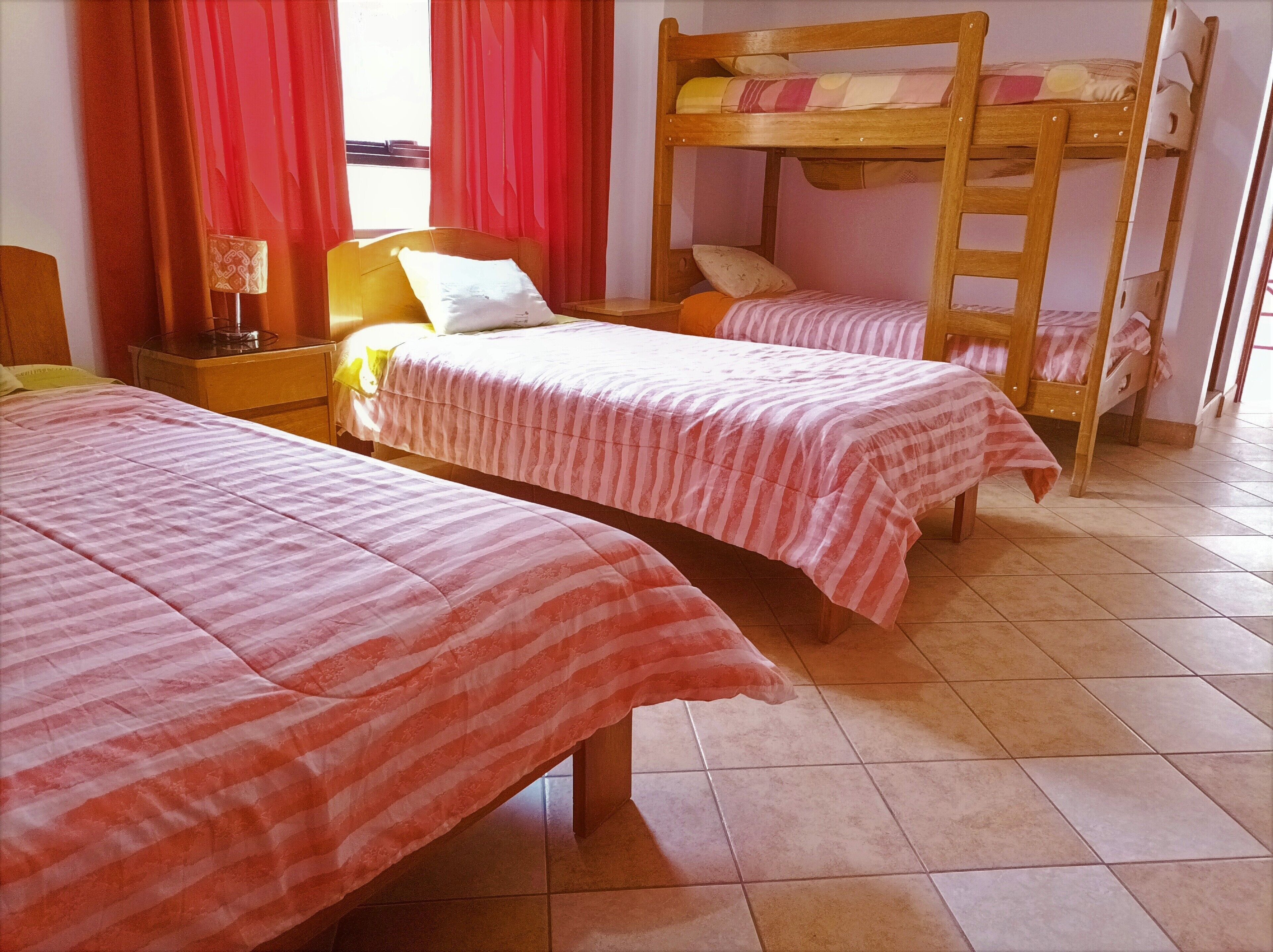 Premium bedding, down duvets, pillow-top beds, free WiFi
