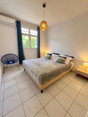 2 chambres, fer et planche à repasser, lit parapluie, Wi-Fi