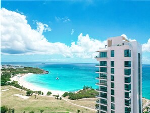 Exterior - A-1202 1 bedroom apartment with magnificent ocean view (Cupecoy)