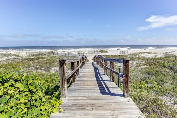 Beach nearby
