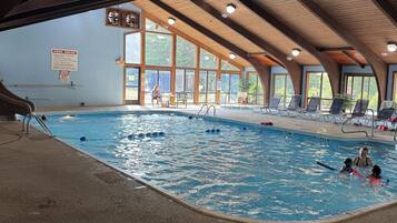Indoor pool, outdoor pool