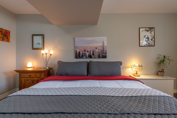 1 chambre, bureau, Wi-Fi, literie fournie