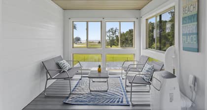 Stunning Custom Home. Walk to the Beach. Heated POOL! Elevator!