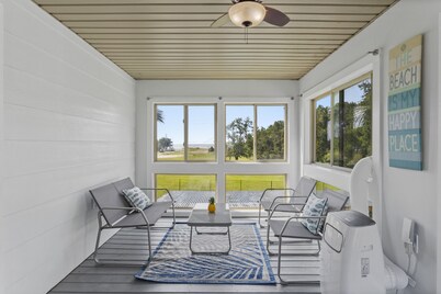 Stunning Custom Home. Walk to the Beach. Heated POOL! Elevator!