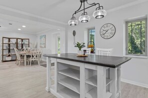 Dining - Stunning Custom Home. Walk to the Beach. Heated POOL! Elevator! (Biloxi)