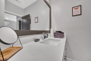 Shower - Modern Luxury ☞ King Bed ☞ 1BR in Plaza Midwood (Charlotte)