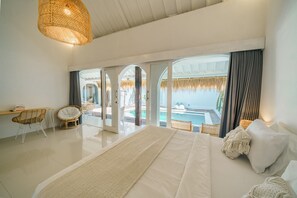 3 bedrooms, in-room safe, bed sheets - Villa Santorini (Canggu)