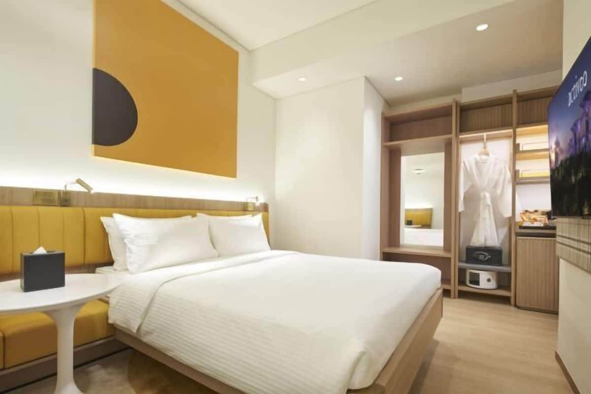 1 camera, minibar con snack e bevande gratuite, una cassaforte in camera