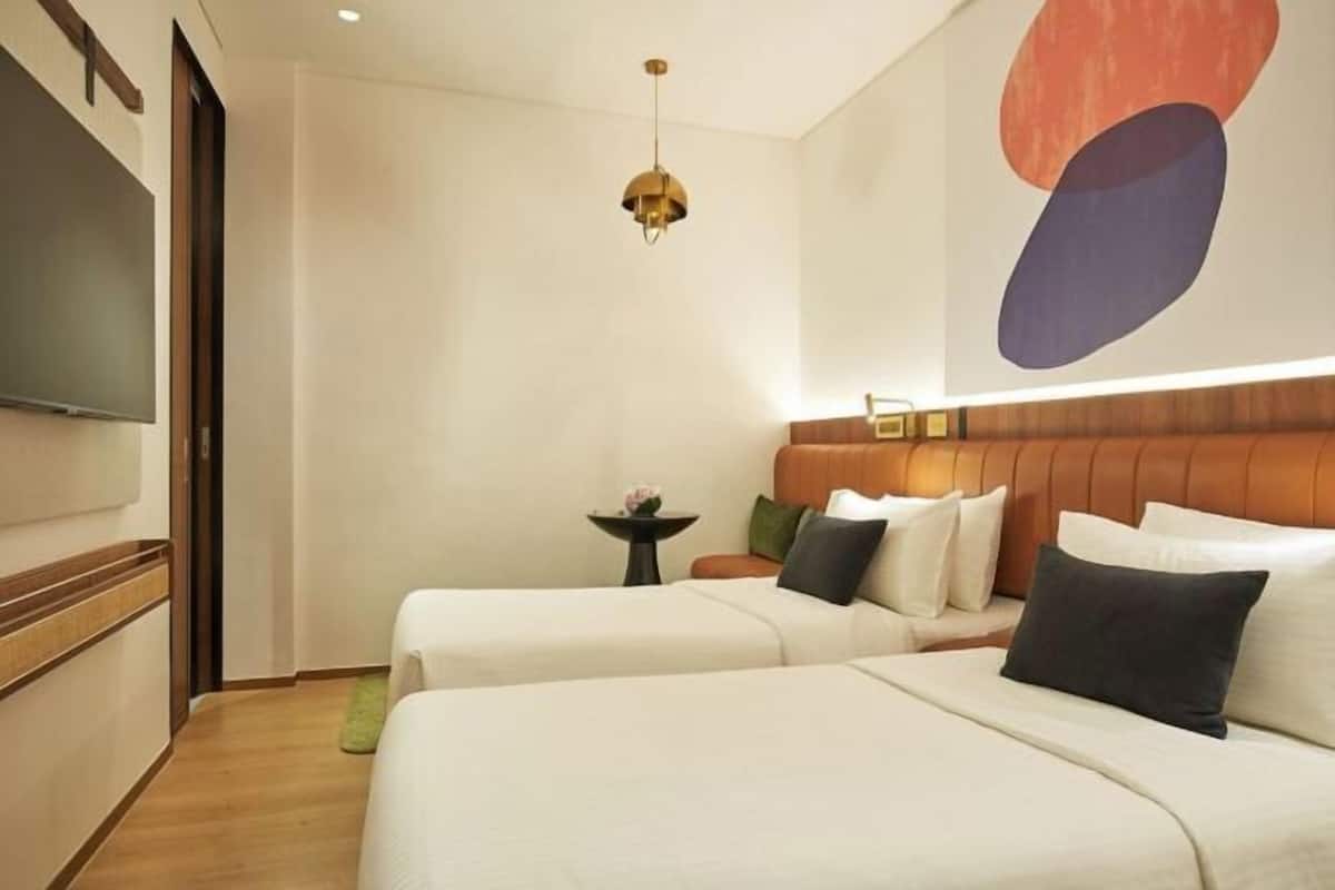 1 camera, minibar con snack e bevande gratuite, una cassaforte in camera